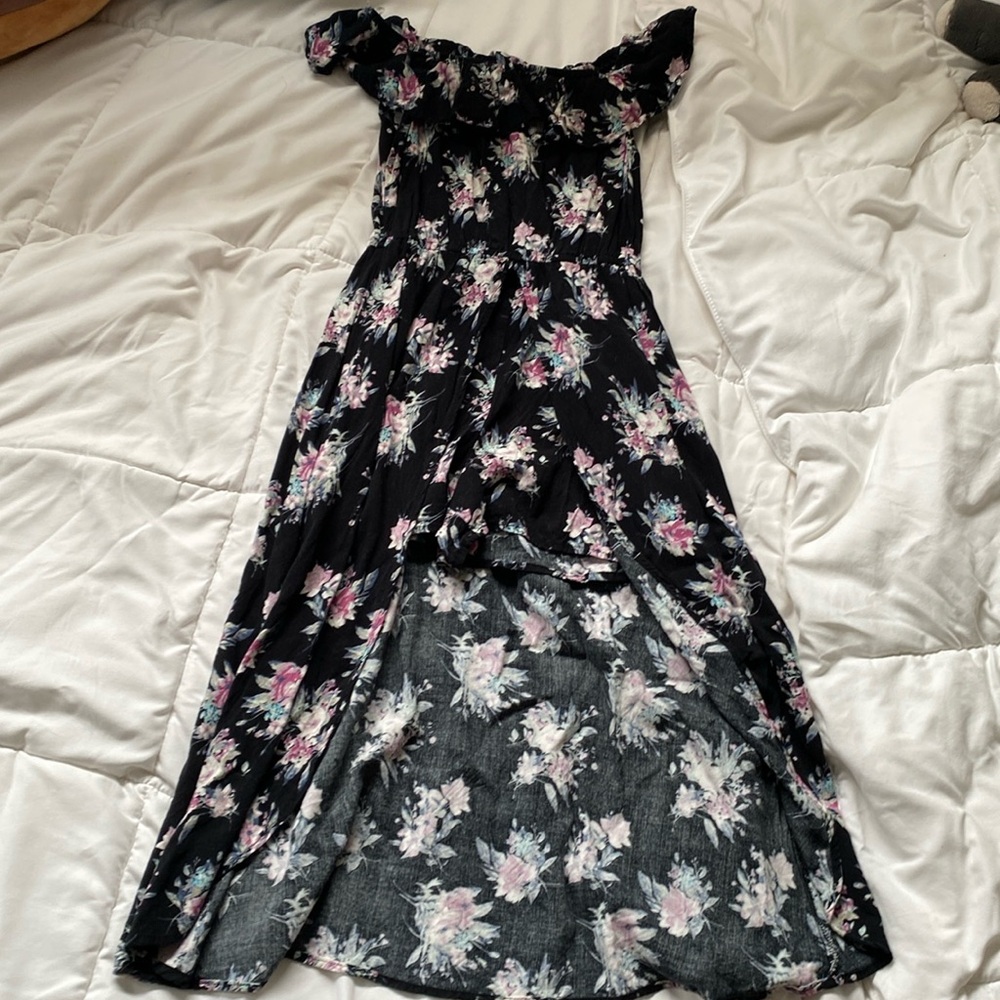 Art Class Young Girls Off The Shoulder Dress W/ Pink Flowers 🌸✨